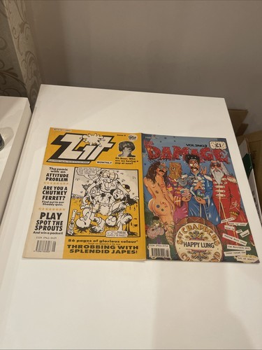 Vintage adult comics zit issue - comics,