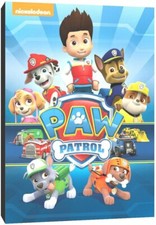 paw patrol logo canvas wall