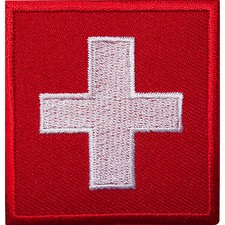 Switzerland Flag Embroidered