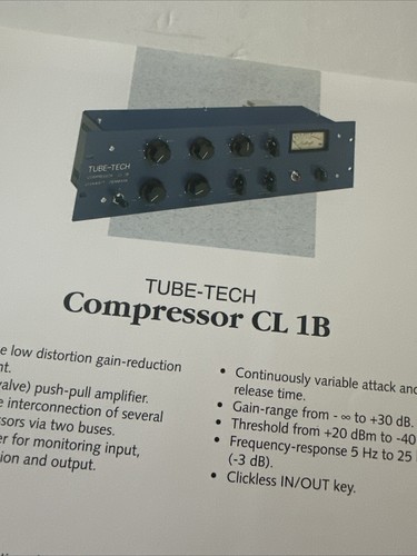 Tube tech compressor 1b - tube,