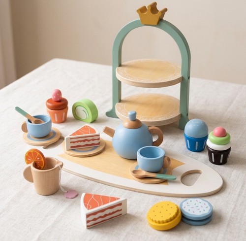 Interactive tea set with - tea, stand