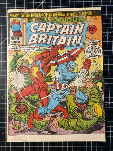 Captain britain weekly - captain, uk