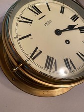 Vintage Brass Smiths Astral Nautical Clock from Manchester Ship Canal