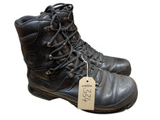 Meindl German Army SF Issue Black Leather Gore-Tex Combat Boots Size 14 UK #334