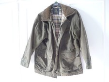 MANS P.G. FIELD COUNTRYWEAR WAXED JACKET SIZE M