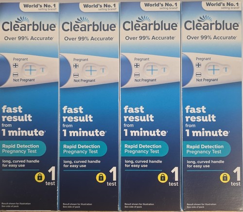 Clearblue pregnancy test - x4,