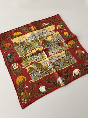 Hermes silk scarf 40cm - silk,