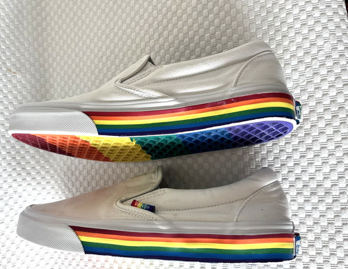 Vans pride white slip - pride,