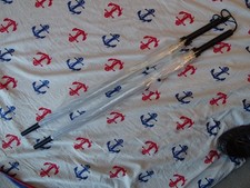 Job lot bundle 2x black auto open transparent ladies umbrellas