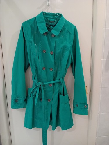 Turquoise rain coat - turquoise,