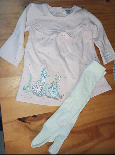 Peter rabbit baby girls 2pc - rabbit,