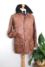 Barbour tan burnished leather - barbour,