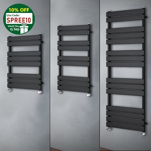 Black designer flat panel - black,