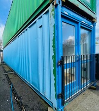 Converted shipping container - converted, |