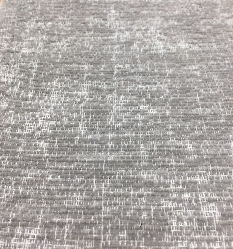 Light grey chenille upholstery - grey,