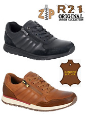 ROUTE 21 LEATHER GENTS CASUAL