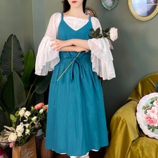 Women Wrap Apron V Neck