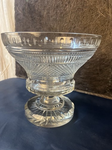 Crystal glass hand - crystal, cut