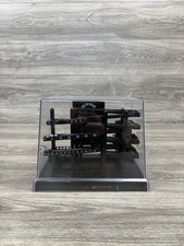 Vintage 1997 Time Machine Kinetic Clock Rolling Ball - HPI/Can You Imagine WORKS