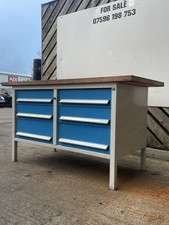 Bott Heavy Duty Wooden Topped Workbench - Bott Tooling 6 Drawers plostore  Lista