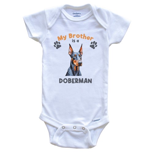 Brother doberman cute - is, a