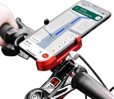Bike Phone Holder, 360° rotation, for bikes motorbikes, scooters, golf trolleys
