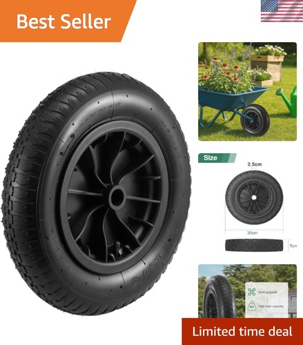 All terrain wheelbarrow - 14",