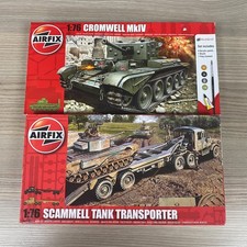 1:72 CROMWELL MKIV SCAMMELL TANK TRANSPORTER WWII WORLD WAR II AIRFIX MODEL KITS