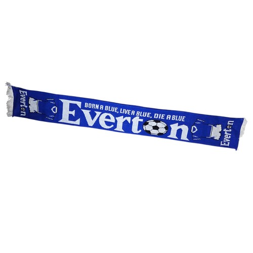 Everton scarf born blue - everton,