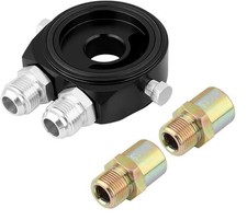 Oil Cooler Sandwich Plate Filter Adaptor AN10 M20X1.5 3/4-16UNF 1/8" NPT ALLOY