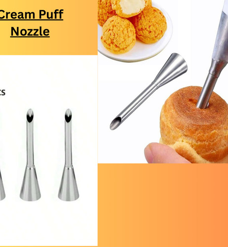 Stainless steel puff cream - stainless,
