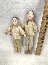 antique dolls Chinese Japanese