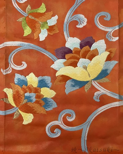Vintage japanese kimono fabric - kimono,