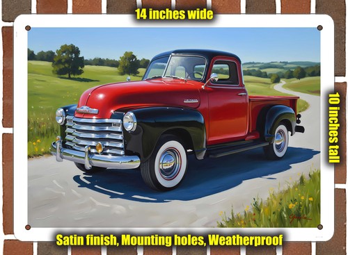 Metal sign 1949 chevrolet - -,