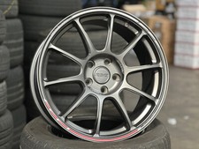 New 18x8.5J AOW ZE40 Flow Formed (4 Wheel) Matt Grey 5x112 Mercedes BMW AUDI VW