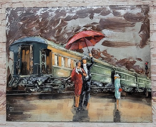 Wall art train - wall,