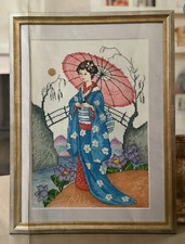 Cross Stitch Chart - Geisha