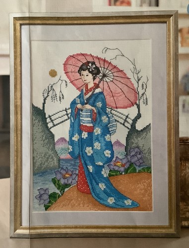 Cross stitch chart geisha - chart,