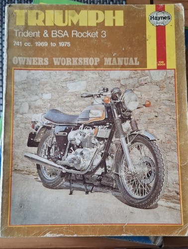 Triumph haynes trident - &, bsa