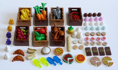 123 lego food - x, cream