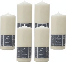 Round pillar candles - 6, x