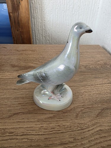 Vintage lustre glaze - vintage, pigeon