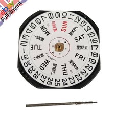 Date At 3 Quartz Watch Movement Replacement  For Seiko 7N43A V343 V348 V743 Y143