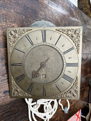 Antique wall clock 1740 ish - antique,