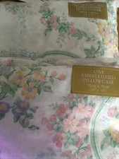 Vantona Janet Reger Floral Double Duvet Cover & pillowcase Isobelle