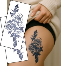 Realistic Floral Semi-Permanent Tattoo – Long-Lasting Botanical Ink by Inkwear