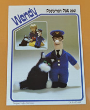 Wendy Postman Pat Toy Knitting Pattern No. 2261 by Joy Gammon - for DK/Mohair
