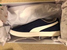 Puma Clyde X END UK8 Navy And