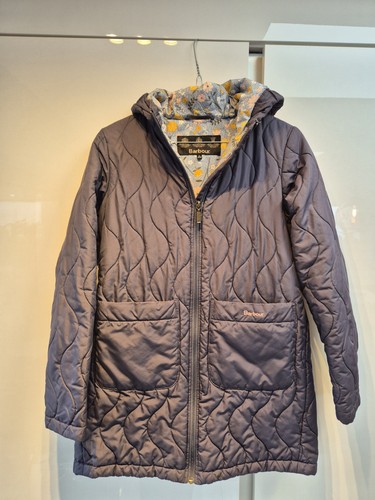 Barbour girl quilted parka - quilted,