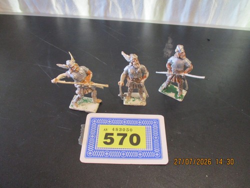 Toy vintage plastic viking - toy,